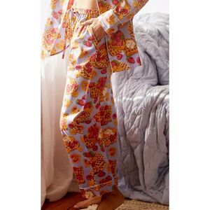 Printfresh Anthropologie waffles in bed pj pants , XS $68 A33